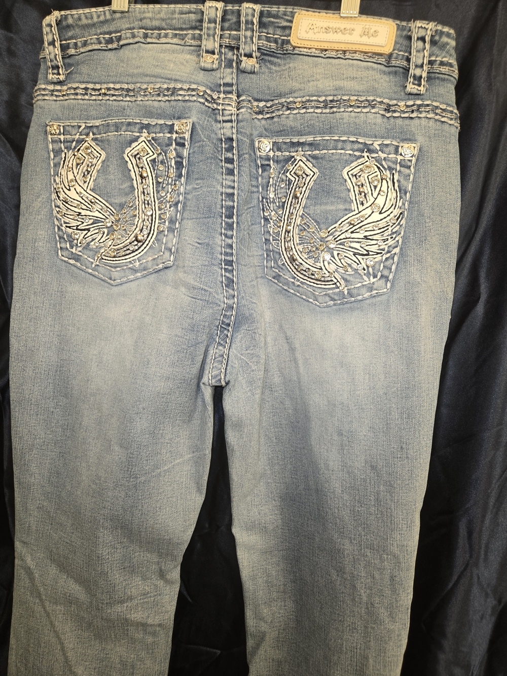Answer Me brand jeans Size 17 W33    L30 Vintage